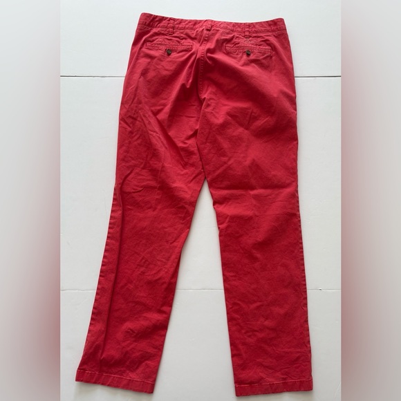 Bonobos Maide Men's Straight Leg Red Pants 34x32 - Picture 5 of 7